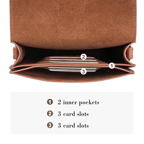 Image of INICAT Small Crossbody Phone Purse for Women Faux Leather Cross Body Wallet | RFID Cute Bag Gifts For Teenage Girls