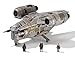 Star Wars Micro Galaxy Squadron Starship Class Deluxe Razor Crest ARVALA-7 Scavenged with 1-Inch Din Djarin, Kuiil and Off-World Jawa SWJ0030 Multicolored Vehicle & Figures Ages Eight Up