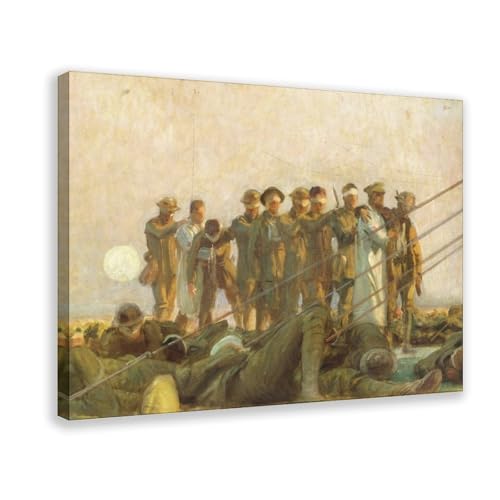 John Singer Sargent Gassed habillez vos murs vides avec cette toile de bureau