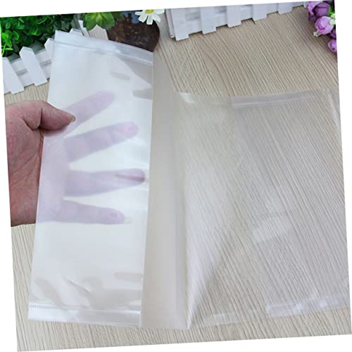 Operitacx 30 Pçs Slipcase Livro De Exercícios Transparente Capa De Plástico Manga Contra Desgaste Ág