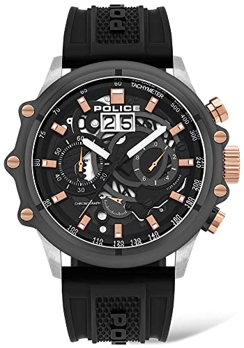 Montre Police Luang Homme pour le Sport et le Quotidien Professionnel Chic