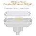 LEPOWER 3000LM Dusk to Dawn LED Security Light, 28W Flood Lights with Photocell, 3000K Warm Light, IP65 Waterproof, 2 Adjustable Heads Exterior Outdoor Security Lights for Garage, Backyard(White)