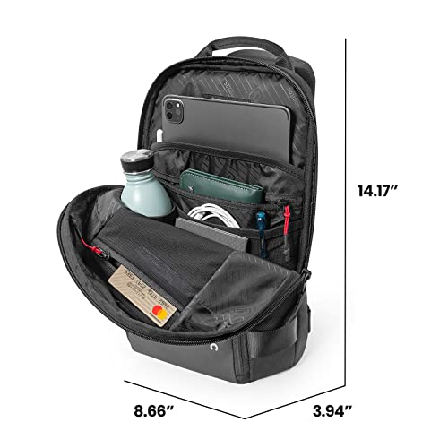 Tomtoc Compact Edc Sling Bag, Minimalist Chest Shoulder Backpack Crossbody Bag For Nintendo Switch Oled, 11-Inch Ipad Pro With Keyboard, Water-Resistant Lightweight Daypack For Travel, Work, Sport, 7L #TOP2