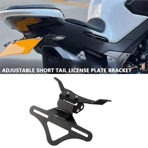 Support de plaque d'immatriculation moto pour les sorties de week-end - 2