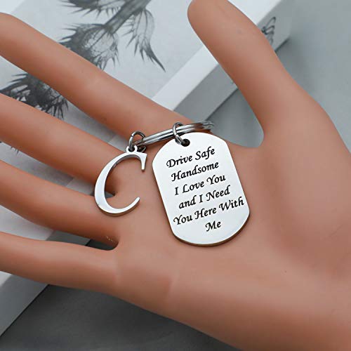 G-Ahora Drive Safe Keychain with Initial Drive
