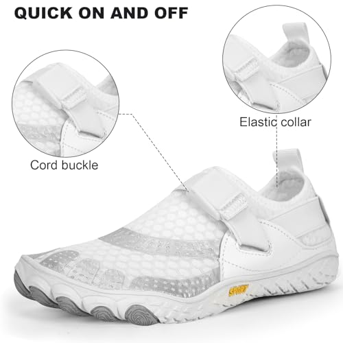 Image of Hike Barefoot Shoes Womens Mens, Pro Water Shoe Women Men Footwear Barefoot Hike Shoes for Travel, Wide Toe Box Non-Slip Breathable Zero Drop Shoe