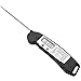 Thermomètre de Cuisson Digital,Thermomètre à Viande Pliant Numérique Lecture Instantanée avec Sonde Sans Fil Étanche pour BBQ ou Bonbons Cuisine Four Gril Fumeur Eau Bière Lait Sonde d'eau Steak