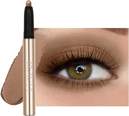 Magic Metallic Eyeshadow Pencil, Lasting Shimmer Eyeshadow Stick,Highly Pigmented Waterproof Eyeliner Pencil