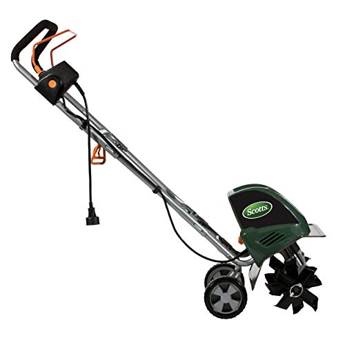 Scotts Outdoor Power Tools TC70105S 10.5-Amp 11-Inch Corded Tiller/Cultivator, Green