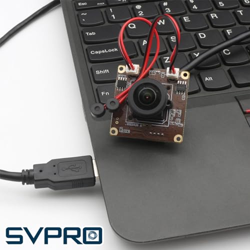 Webcam USB grand angle Svpro à double audio et résolution 2592x1944 - 5