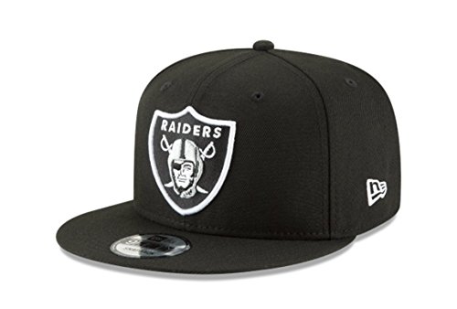 New Era NFL Oakland Raiders Shield Logo Block Back Snapback Cap 9Fifty NewEra