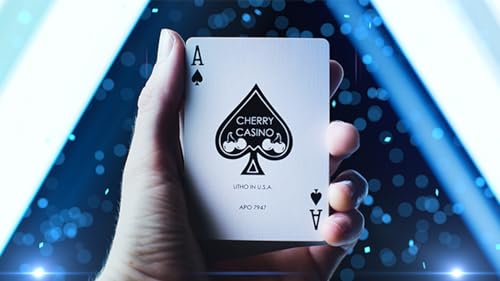 Naipes Cherry Casino Azul Tahoe para Póker miniatura 4