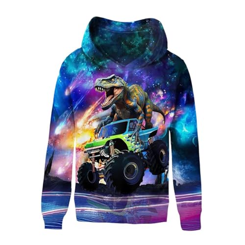 Sweat-shirt à capuche contre le froid des garçons, haut doux en polaire à manches longues