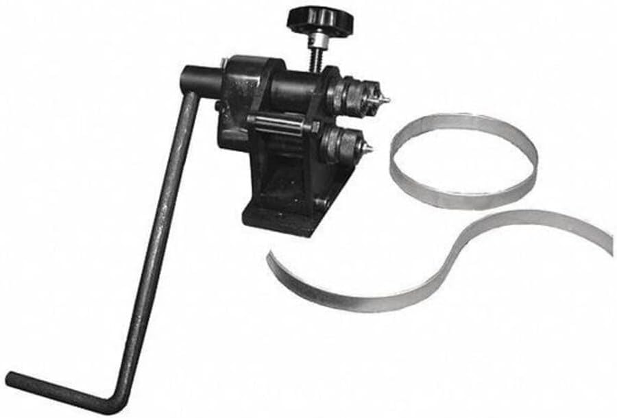 Metal Ring Roller, Steel, 2 in.,