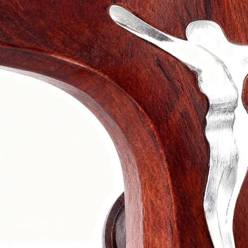 Cruz para mesa decorativa de madera y estatua cristiana para salones 5