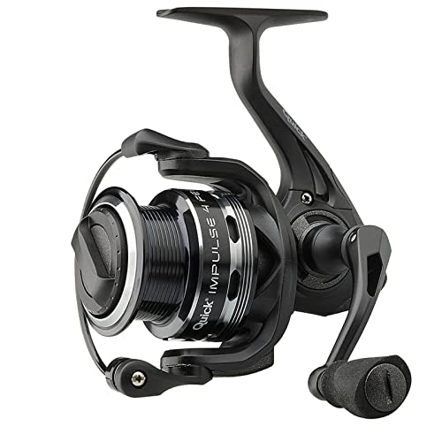 DAM Quick 3, Moulinet de Pêche, Moulinet à Tambour, Pêche Polyvalente, Moulinet à Grande Vitesse pour des Performances Douces et Puissantes, Unisexe, Noir, 8000