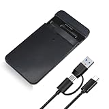 Compatibilité universelle: Ce boitier disque dur externe est conçu pour les disques durs SATA 2,5 pouces 7mm/9mm et les SSD jusqu'à 6TB. Compatible avec Windows, Linux et Mac OS et au-delà et compatible avec les disques durs Western Digital, Toshiba, Samsung, Kingston, Crucial, Hitachi, etc.