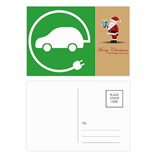 Cartes postales circulaires Père Noël : offrez des vœux doux pour la planète