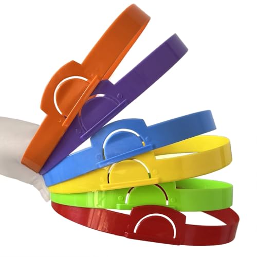 Générique Jeu de Devinettes Enfants, Bandeaux Réglables Amusants Jeu Devine Qui Est-Ce avec, Bandeaux 6 Couleurs,Idéal pour Enfants Adultes Fêtes...