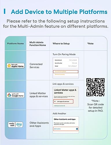 Image of meross Matter Smart Plug Mini, 100% Privacy LAN Smart Outlet, Easy Bluetooth Setup, Compact Design, Works with Apple Home /Alexa /Google Home, Schedule Timer & App Voice Control, 2.4G Wi-Fi Only, 2 Pack