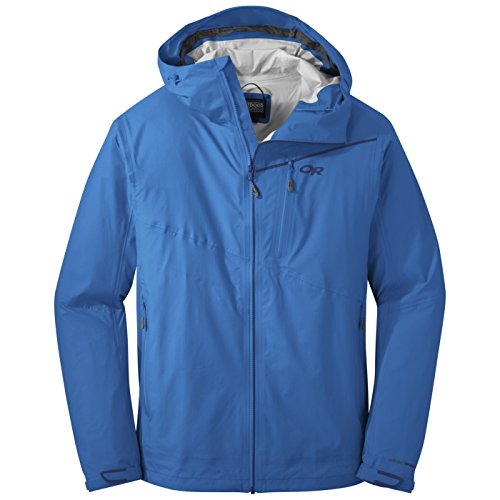 Outdoor Research Men's Interstellar Jacket, Glacier/Baltic, Medium