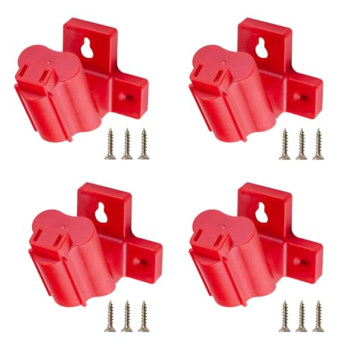Image of 4 Packs Tool Holder Mount Fit for Milwaukee 12V Drill Tool Hanger Power Tool Storage for M12