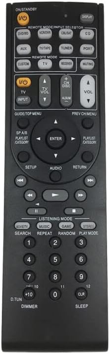 Replacement Remote Control Replace for TV/Audio/Projector for INTEGRA DTR-20.2 DTR-30.2 DTR-70.1 DTR-80.1 AV Receiver