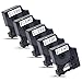 5x Labelwell 6mm x 7m Sostituzione del Etichette Compatibile per Dymo D1 43613 S0720780 Nero su Bianco per Dymo LabelManager 120P 160 210D 220P 360D 420P 500TS Labelpoint 250 150 Labelwriter 450 Duo