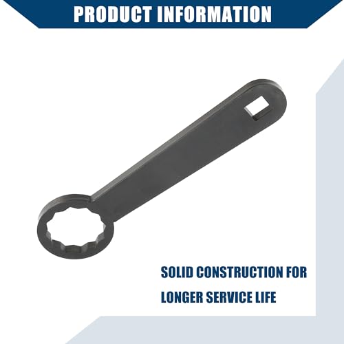 Image of Rear Axle 36mm Wrench Tool Rear Wheel Axle Torque Wrench for Harley Touring Motorcycle /Rear Axle Nut Torque Adapter to Adjust Belt Tension /Durable / 1pcs Black