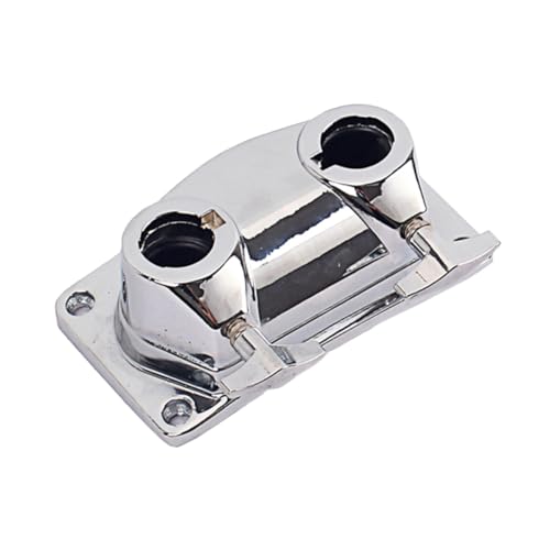 Base clamp doble para tambor tom metal miniatura 1