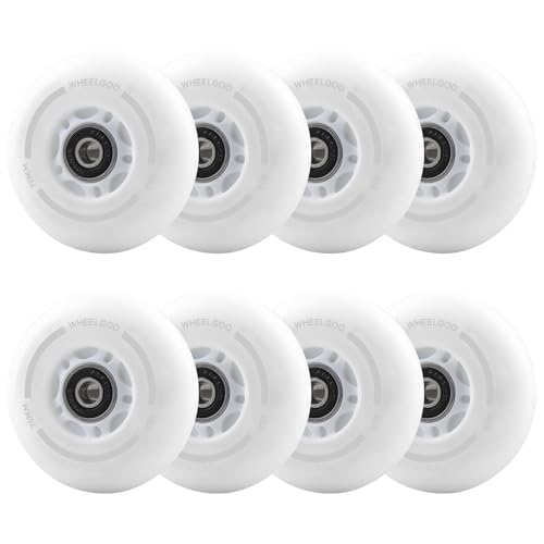 Roues de roller lumineuses pour sécuriser le patinage de soirée des adolescents
