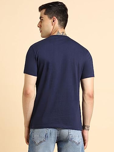 Image of Dennis Lingo Men's Cotton Solid T-Shirt