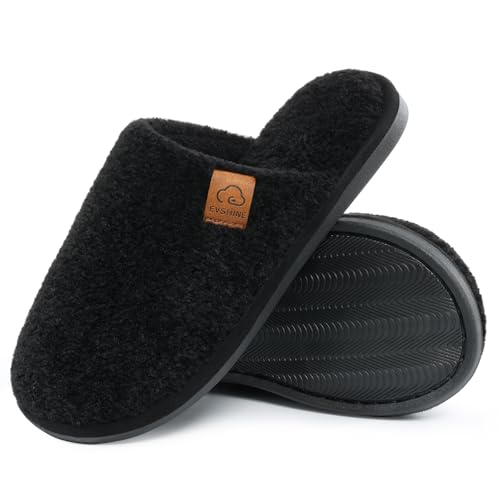 Evshine Fuzzy House Slippers for Women with Comfortable Memory Foam - image 7