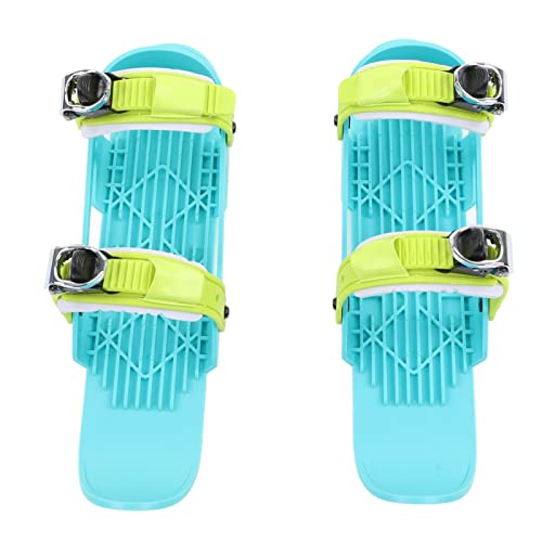 Esperienza di sci facile e divertente per bambini: presentiamo i mini pattini da sci per bambini, l'attrezzatura perfetta per gli sport invernali che combina il brivido dello sci con la facilità e il controllo dei pattini. Dì addio al fastidio di sci e bastoncini ingombranti, queste mini scarpe da sci sono leggere, compatte e facili da attaccare agli scarponi da sci del tuo bambino. Guarda come il tuo piccolo scivola senza sforzo attraverso le piste innevate, sperimentando la gioia degli sport i