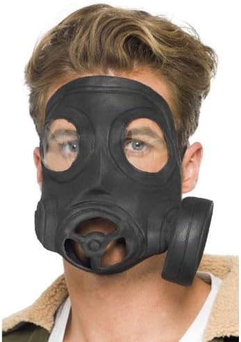 Smiffys Gas Mask, Latex