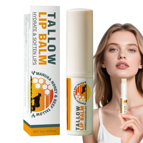 Barra de Labios Hidratante | Exfoliador Labial 5g,Crema Hidratante de Larga Duración para Labios Secos y Agrietados Cuidado Diurno y Nocturno para Mujeres