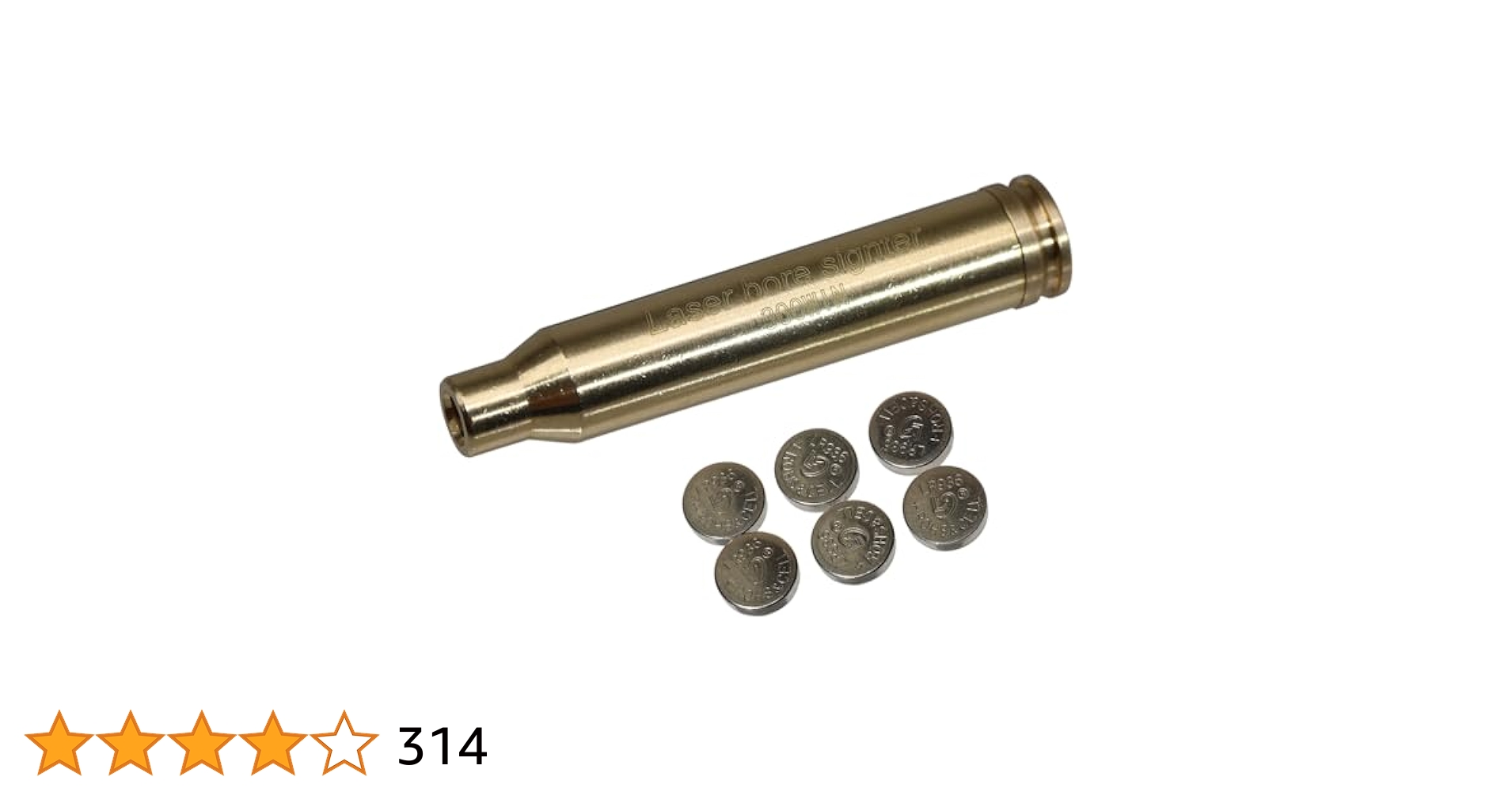 300WIN MAG対応 カートリッジ式 ボアサイトレッドレーザー