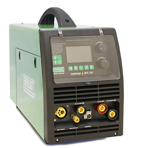 NEW 2020 LightningMTS 225 Welder AC/DC TIG with PULSE/MIG/Stick 200 Amp Dual Voltage 110v/220v