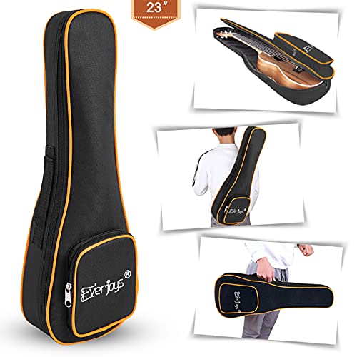 Everjoys Ukulélé Concert 23 pouces Ukulele Hawaïen Kit pour Adulte Enfant avec Yukulele Housse, supplémentaire Cordes… - Les Beatles, Paul McCartney, John Lennon, RIngo Starr, George Harrison Everjoys Ukulélé Concert 23 pouces Ukulele Hawaïen Kit pour Adulte Enfant avec Yukulele Housse, supplémentaire Cordes… – Image 7