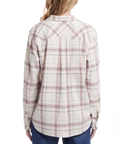 Weatherproof Vintage Women's Long Sleeve Button Down Flannel Shirt2