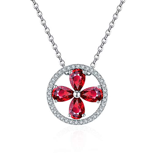 Colliers pour femmes et filles en argent S925, le cadeau d'anniversaire idéal
