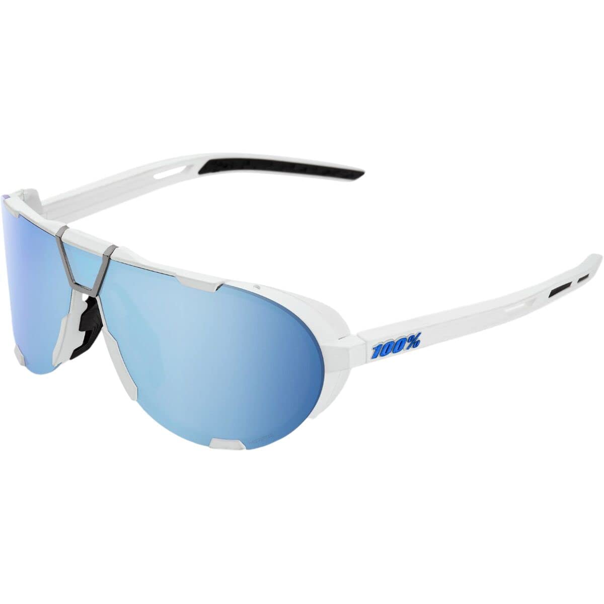 100% WESTCRAFT - Soft Tact White - HiPER Blue Multilayer Mirror Lens
