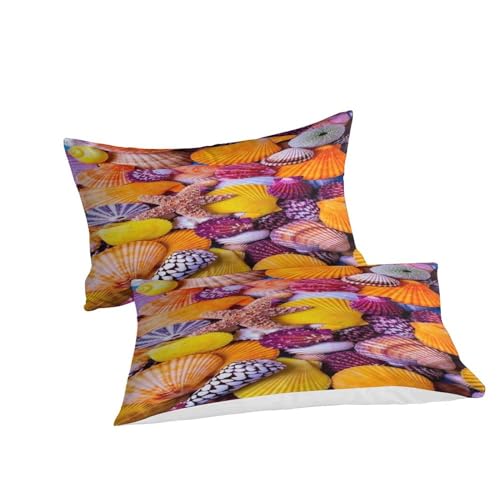 Parure de lit étoile de mer microfibre hypoallergénique facile à laver