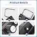 Motorcycle Helmet Lock, for BMW R Nine T R9T Scrambler 2014-2024, Anti Theft Lock Helmet Safety Lock Specific mounting Position, Keys 2PC (Black)