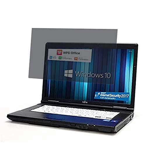 FMV A552 15.6インチ 16:9 対応 覗き見防止 プライバシーフィルター 液晶保護フィルム ブルーライトカット 反射防止 両面使用着脱簡単 lifeinnotech