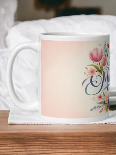Image of Better Gift Flowers Happy Mother's Day Mumma Mug, Round Shaped Multicolor Themed Coffee Mugs, Mug for Gifting, Gifting Items for Family, Friends & Closed Ones