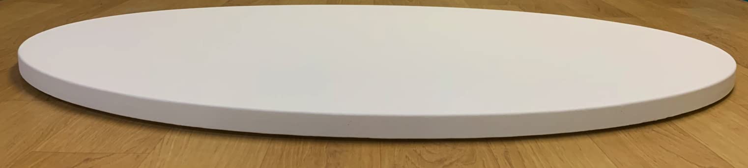 Artysta blejtram płótno owalne 30 x 18 cm na ramie z drewna sosnowego naciągnięte tkaniną bawełnianą 380 g/m² zagruntowane - Made in Germany