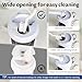 Wuissvnb Hair Steamer, 2-in-1 Hair and Face Steamer with Extendable Arm, Portable Tabletop Steamer, Suitable for Home and Salon Personal Care