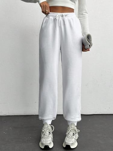 Image of dockstreet Baggy Joggers /Loose fit,High Waist Yoga Pants /Casual, Long Length Extra Baggy fit Lower Cotton for Women