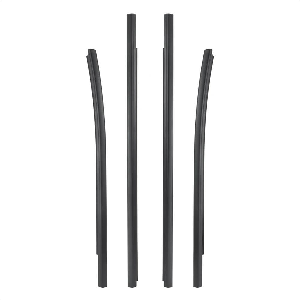 Spare Parts 4Door Outer Window Rubber Seals Weather Strip for Ford Ranger PX XLT 2012-2021 Car Sealing Strips